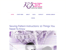 Tablet Screenshot of katrinakaycreations.com